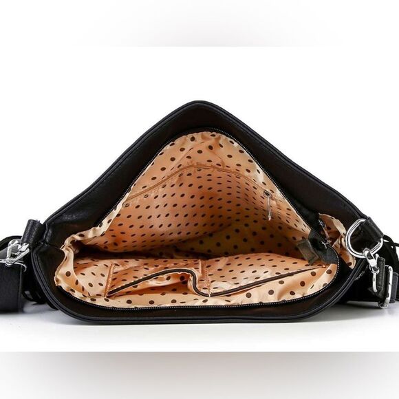 Jolly Roger Fringe Skull Handbag - Picture 3 of 4